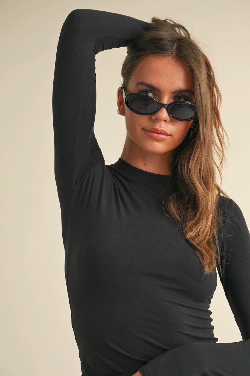 The Contour Long Sleeve In Black