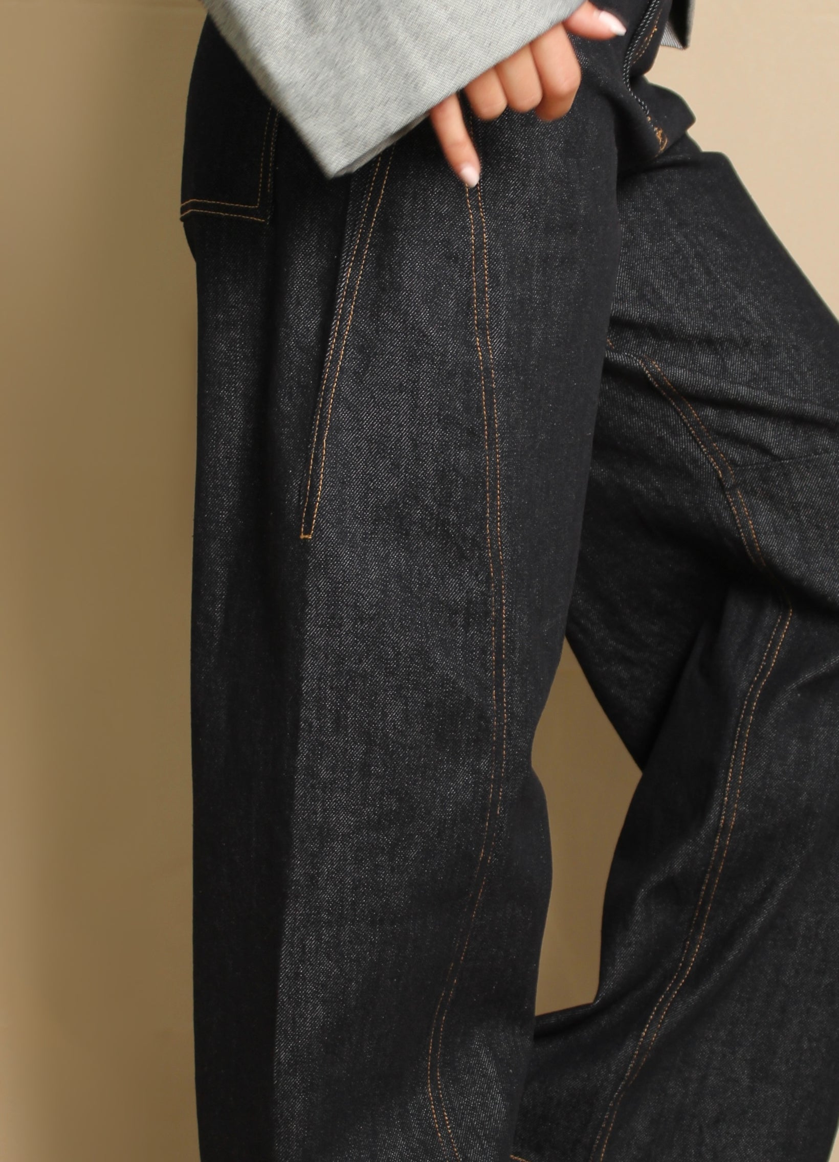 Dark Indigo Denim Jean