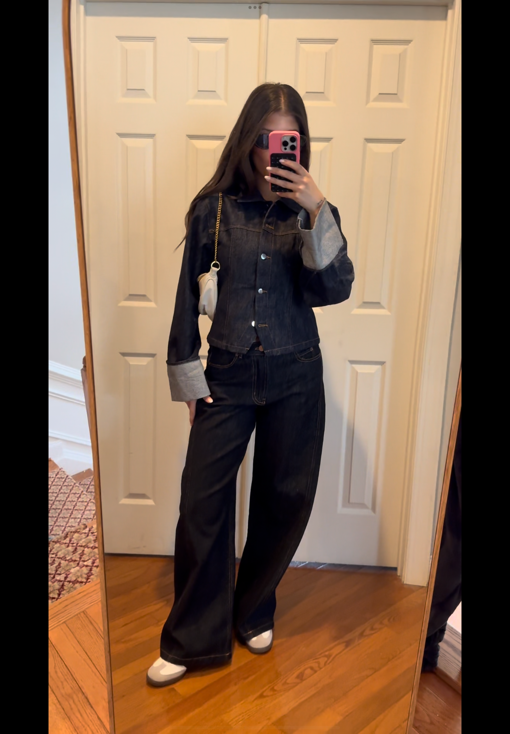 Dark Indigo Denim Top