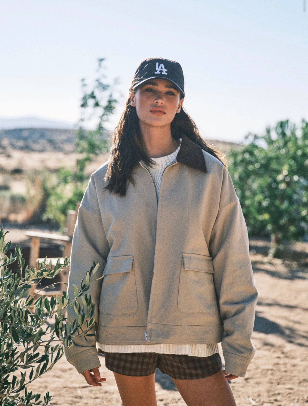 Khaki Barn Jacket